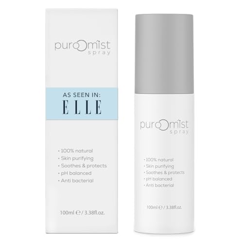 Puromist Hypochlorous Acid Spray 100ml Skin Purifying Mist | Antibacterial Protection &amp;amp; Anti-Inflammatory Care | Calms Redness &amp;amp; Irritation | Ph Balanced, Alcohol-Free | for Face and Body