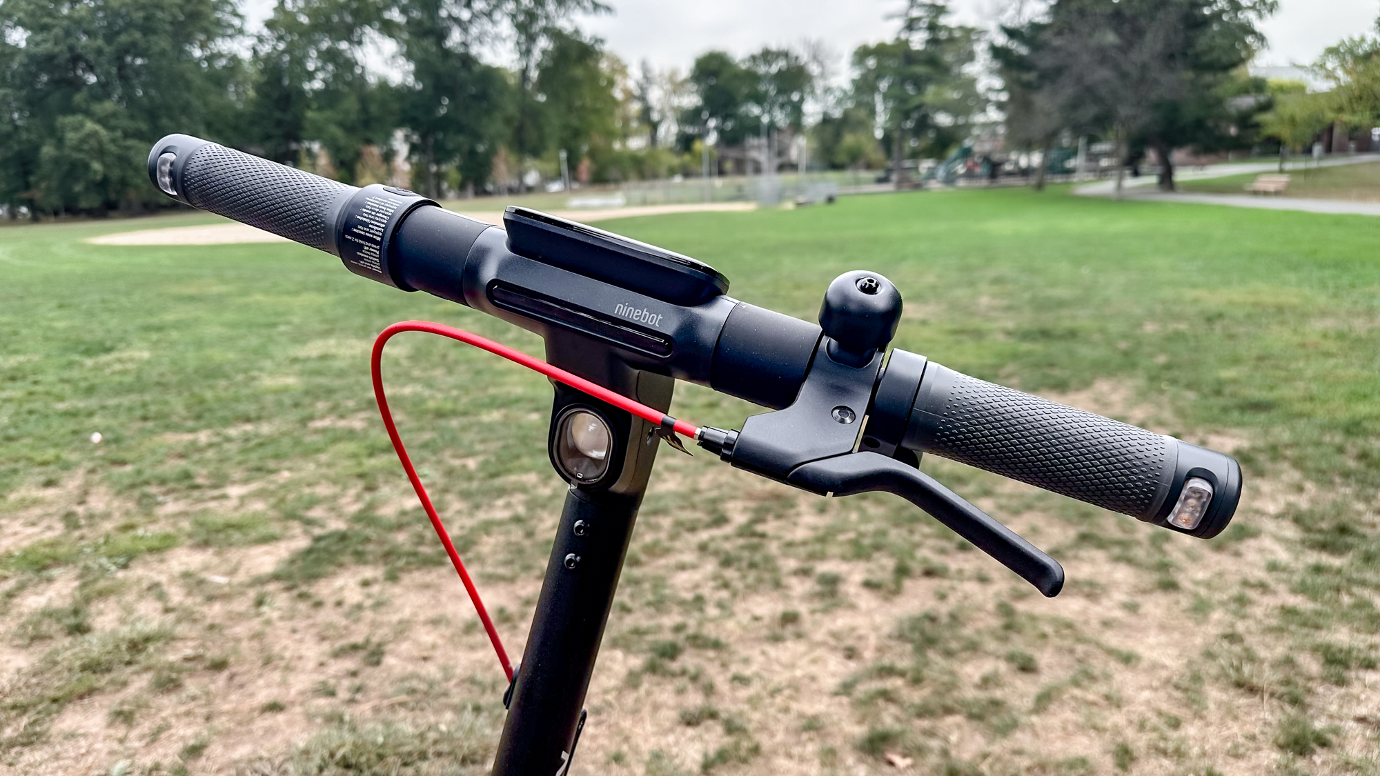 Segway Ninebot E3 Pro in a public park