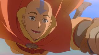 Adult Aang in Avatar: The Last Airbender movie