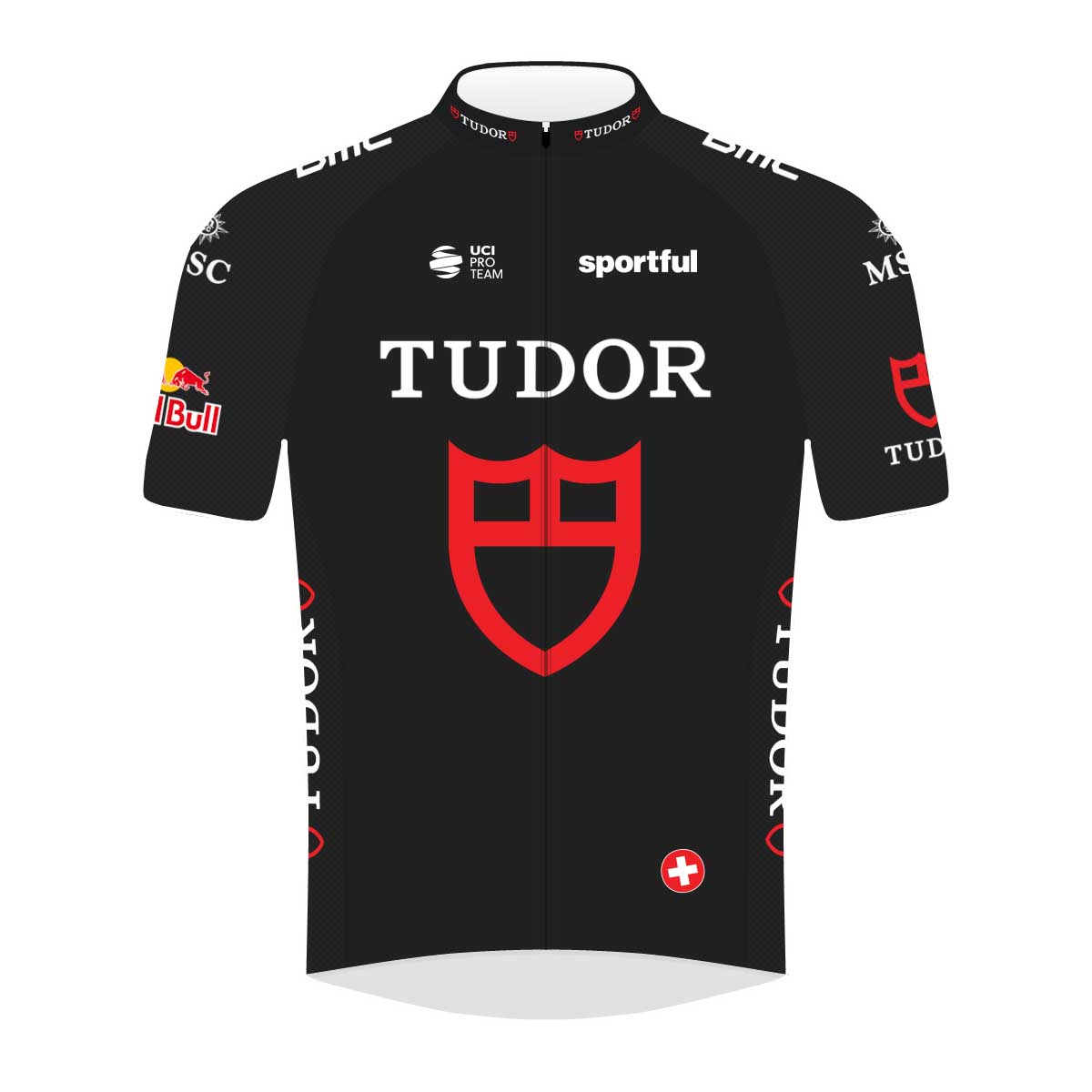 Tudor Pro cycling jersey graphic