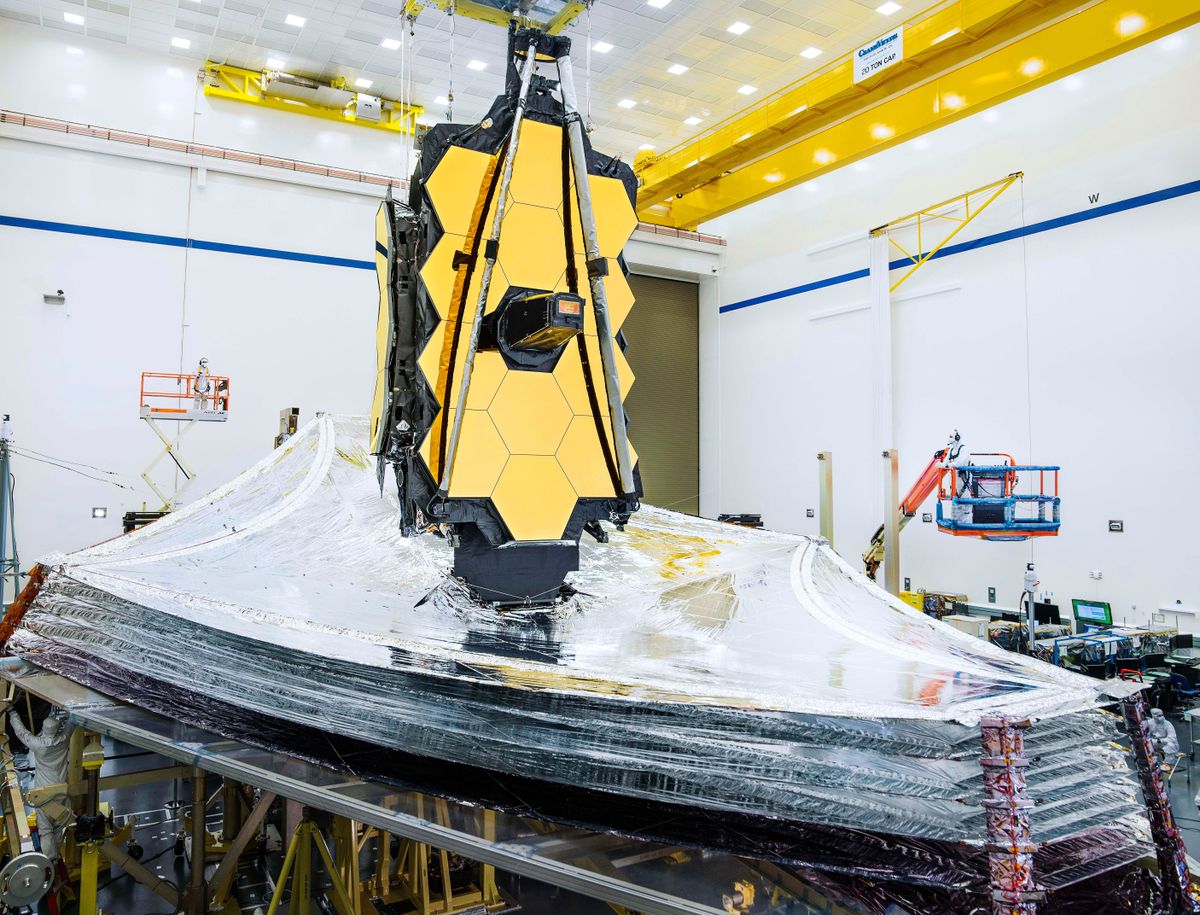 Work on NASA&#039;s James Webb Space Telescope has paused as California imposes restrictions meant to slow the spread of the coronavirus-carried disease COVID-19.