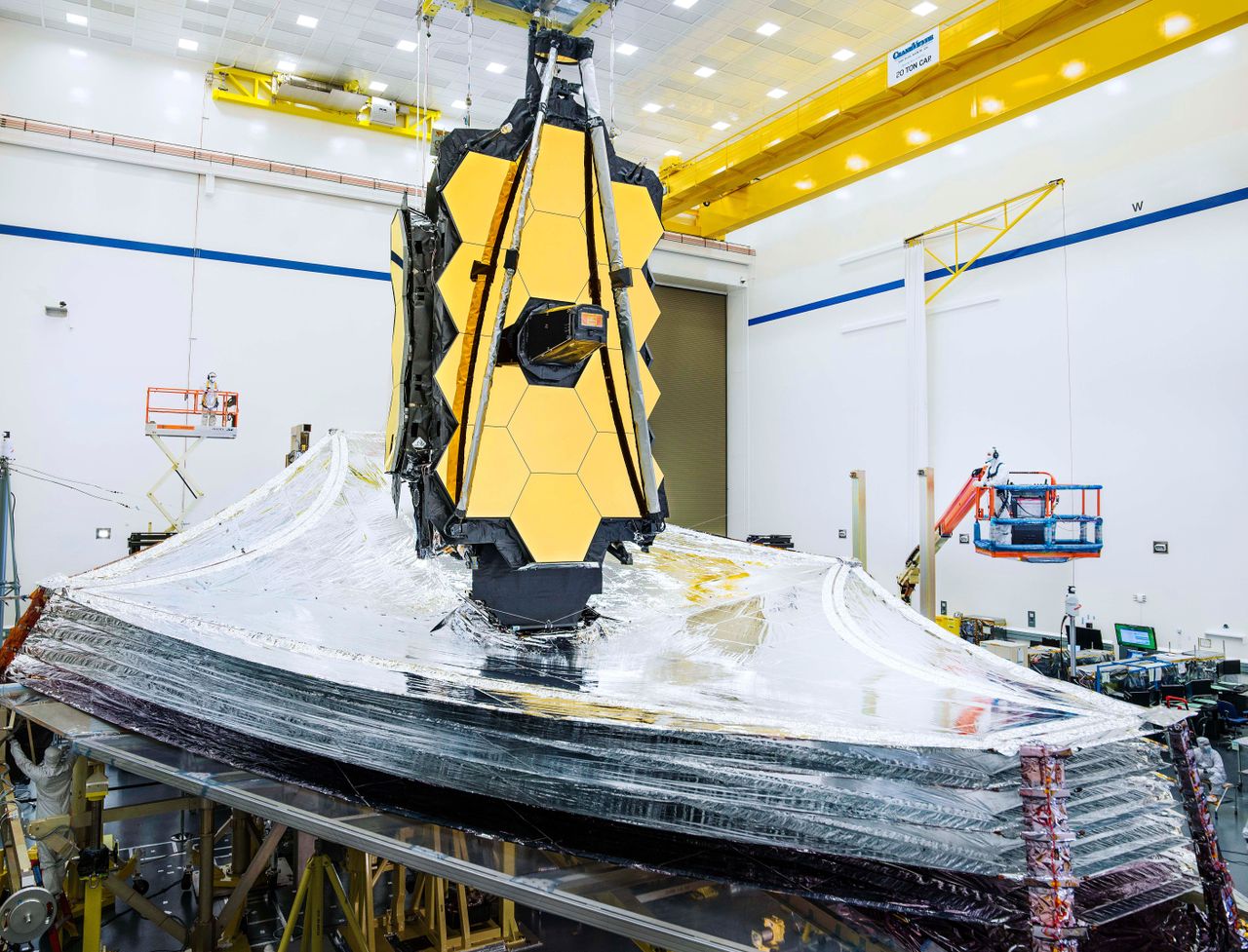 Work on NASA's James Webb Space Telescope has paused as California imposes restrictions meant to slow the spread of the coronavirus-carried disease COVID-19.