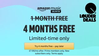 Amazon Music Unlimited 4 months free deal