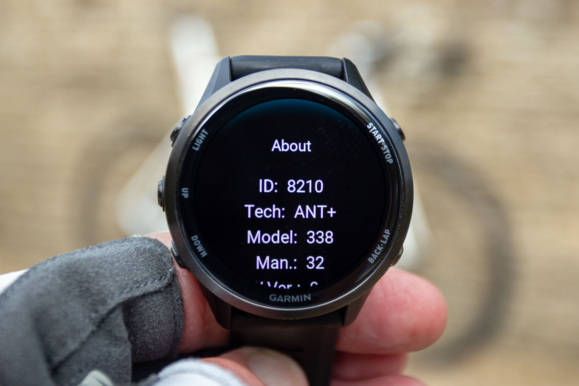 Garmin Forerunner 970 showing sensor detail