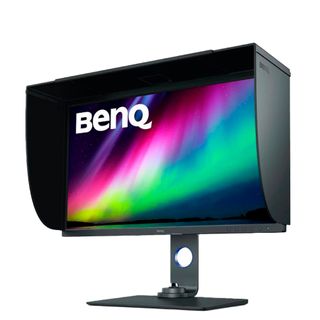Product shot of BenQ SW321C, one of the best monitors for photo editing