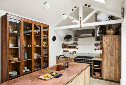 Ways to use wood in a kitchen
