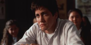 Donnie Darko Jake Gyllenhaal scowls in class