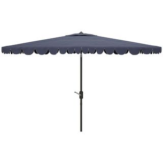 Venice 6.5' x 10' Rectangle Crank Umbrella by Safavieh