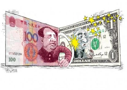 China's dollar smackdown