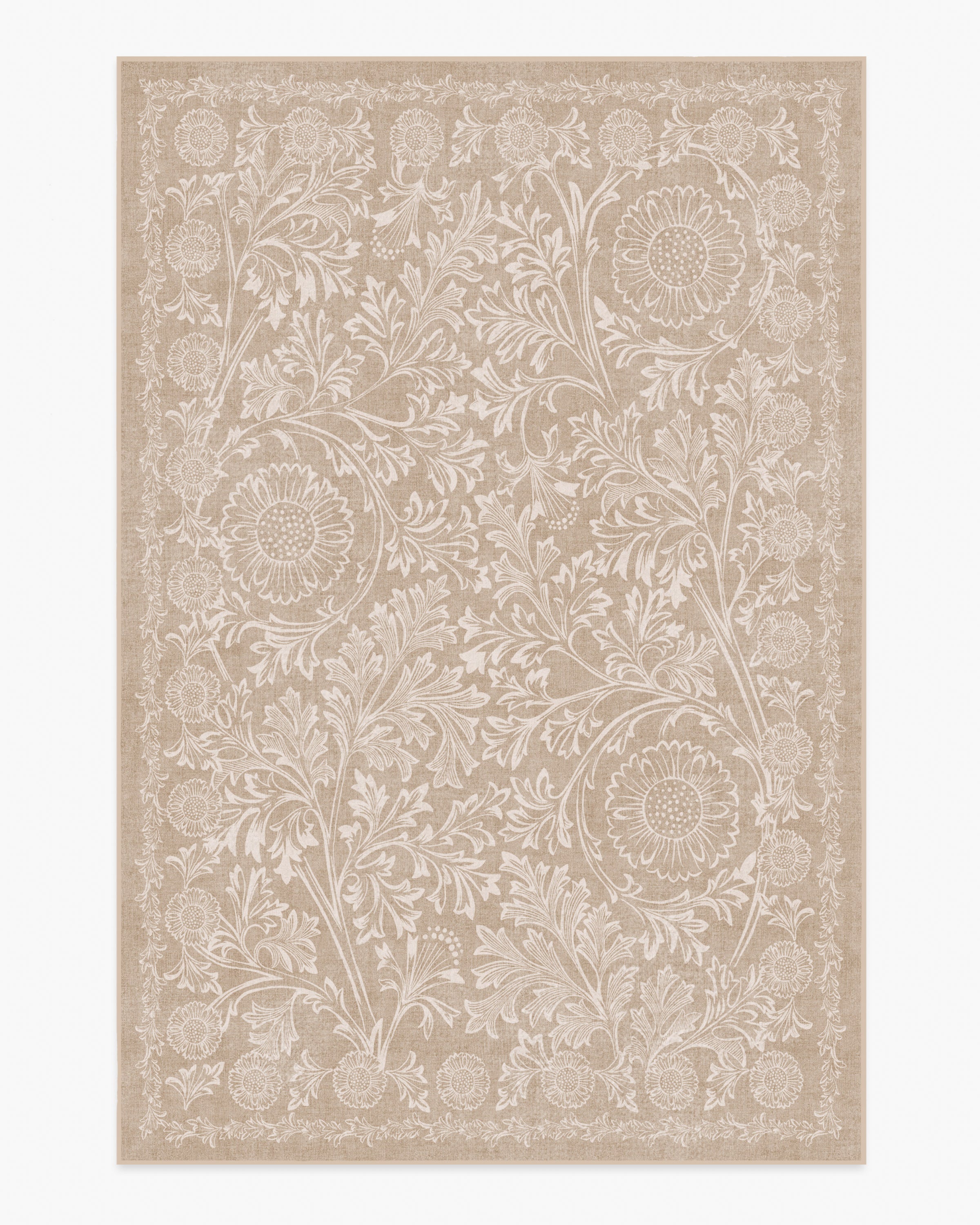 Chamomile Cream Rug by Morris &amp;amp; Co.