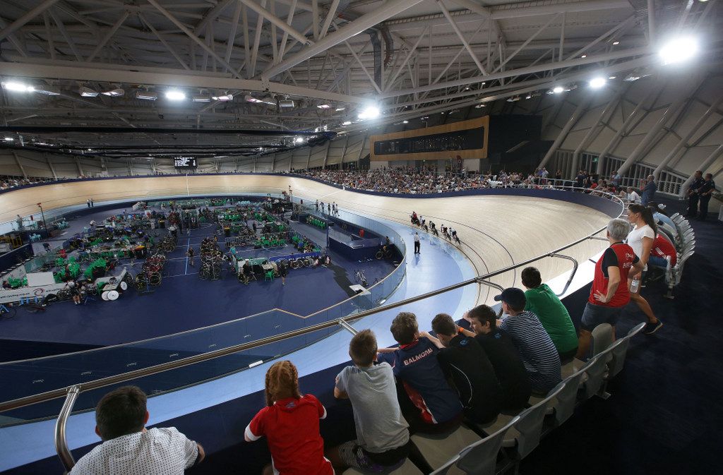 The nationals were the first competitive outing on the Anna Meares Velodrome