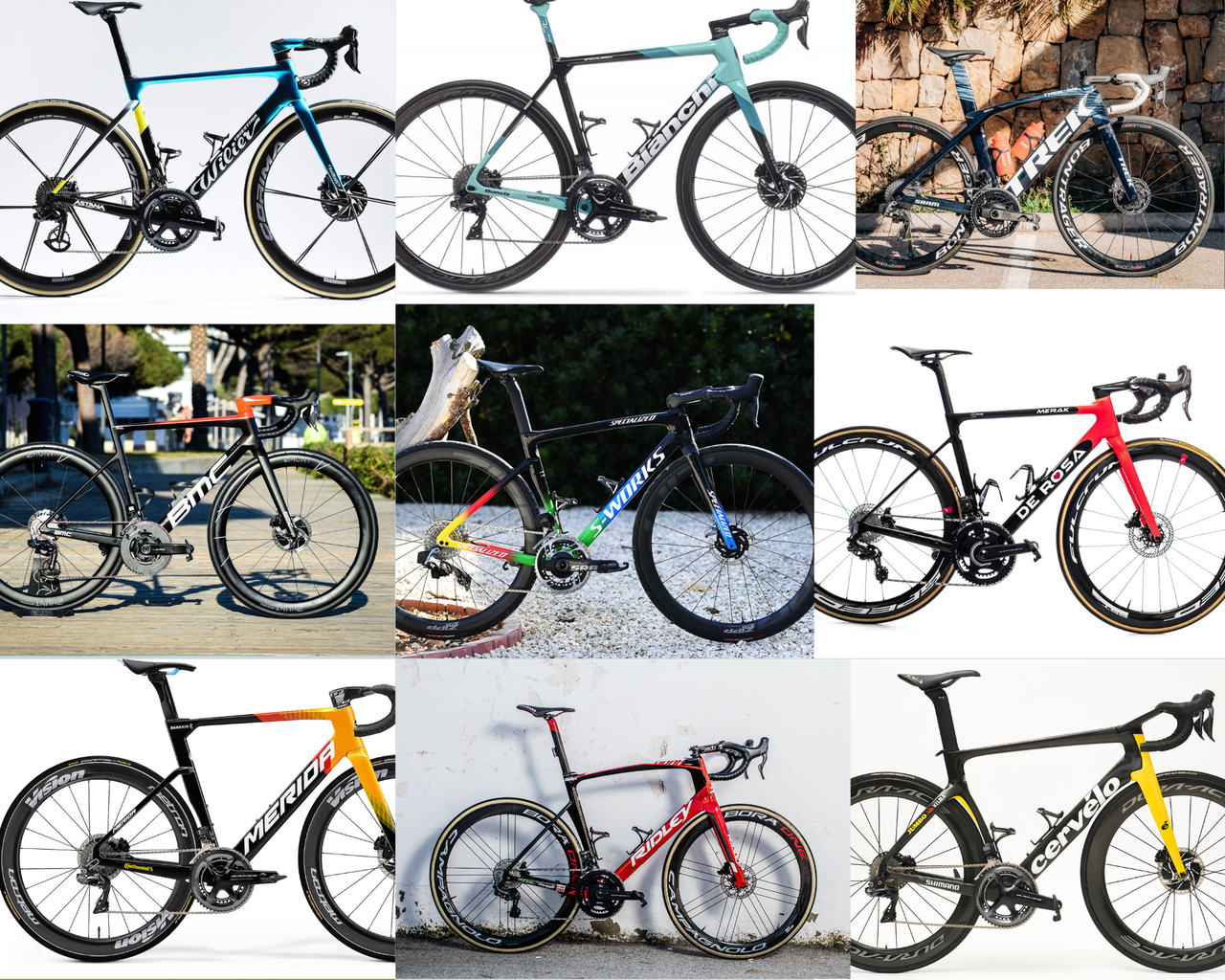 2021 WorldTour bikes