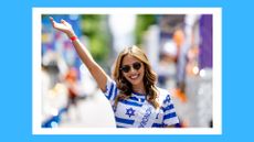 All about that Lizzy Savetsky Real Housewives early exit. Pictured: Grand Marshall Lizzy Savetsky Attends the 2023 Celebrate Israel Parade on June 04, 2023 in New York City