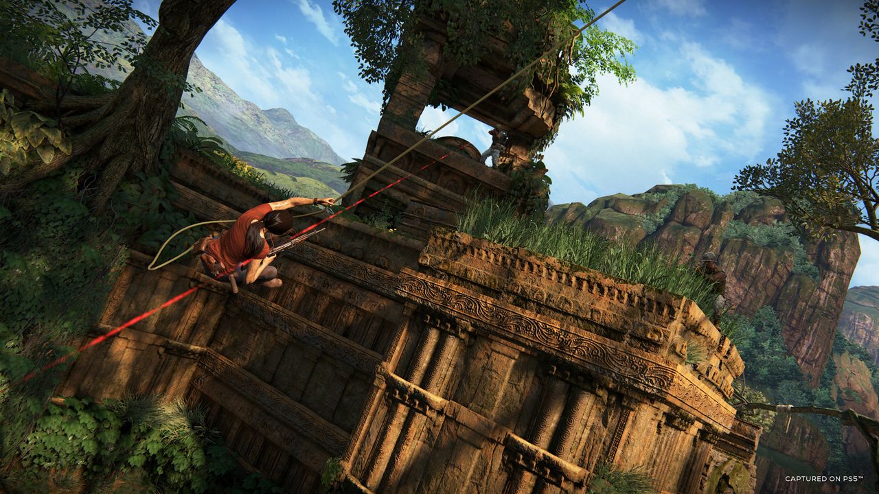 Uncharted: The Lost Legacy Chloe Frazer grapple hook