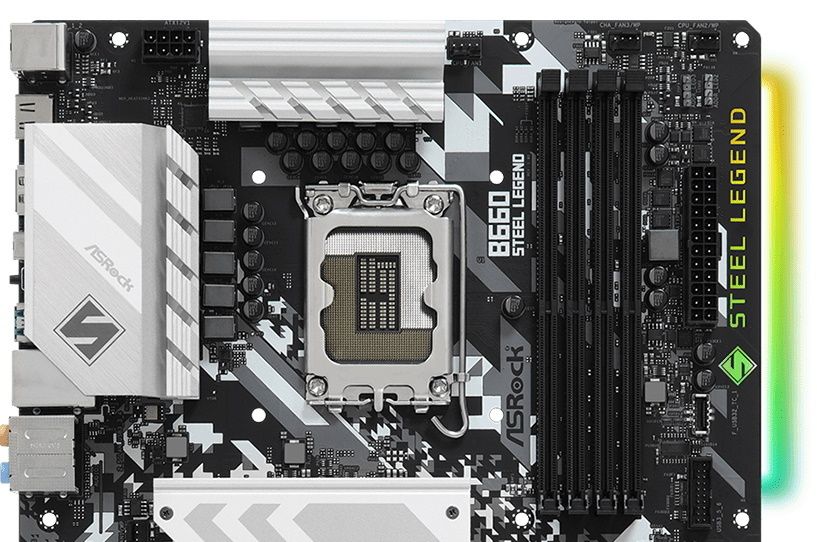 ASROCK　B660 STEEL LEGEND　LGA1700 Asrock B660 Steel Legend - Review 2022 - PCMag Middle East