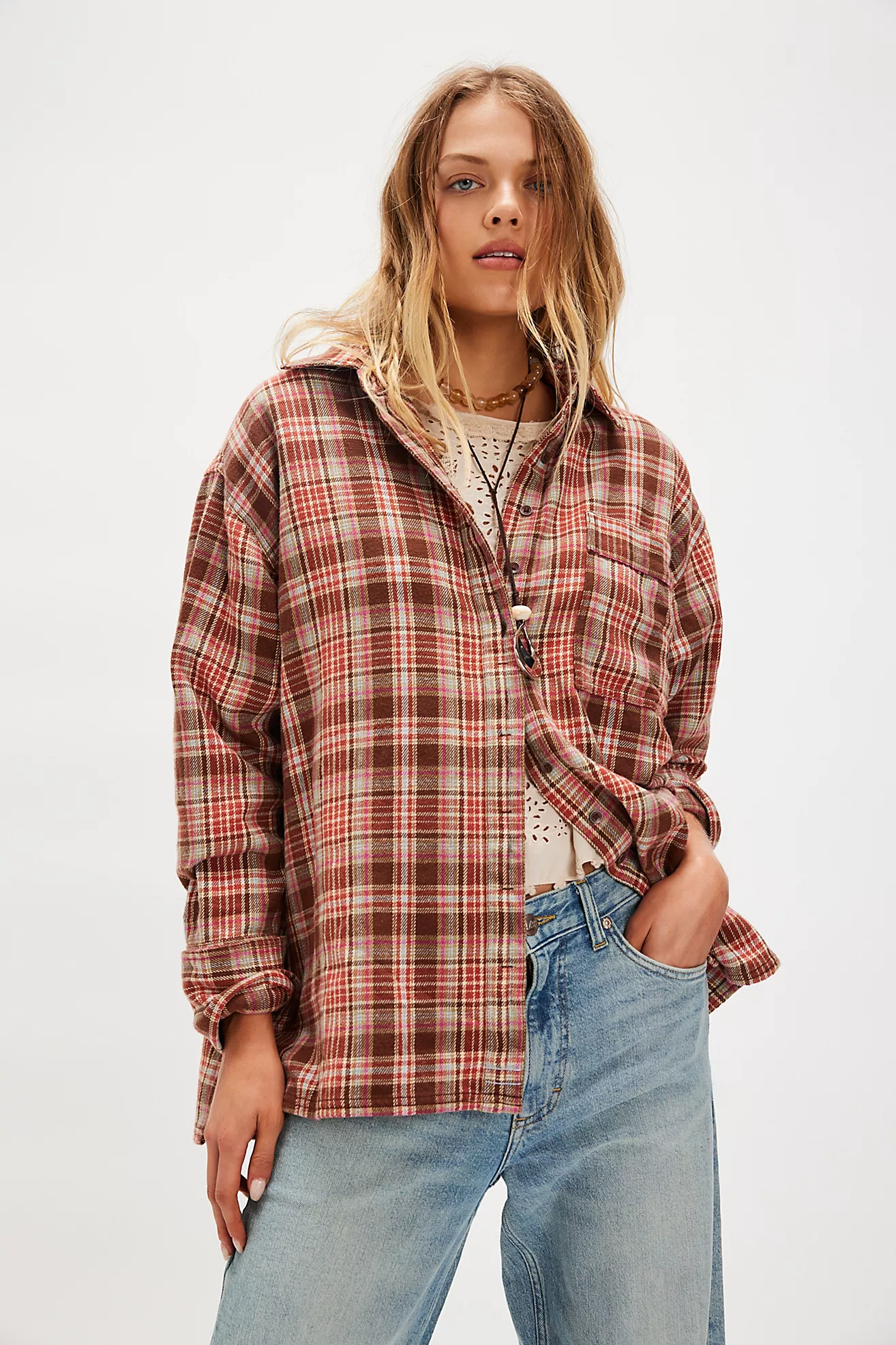 We the Free Hallie Plaid Shirt