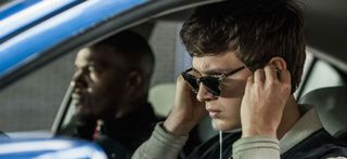 Baby Driver Ansel Elgort Jamie Foxx