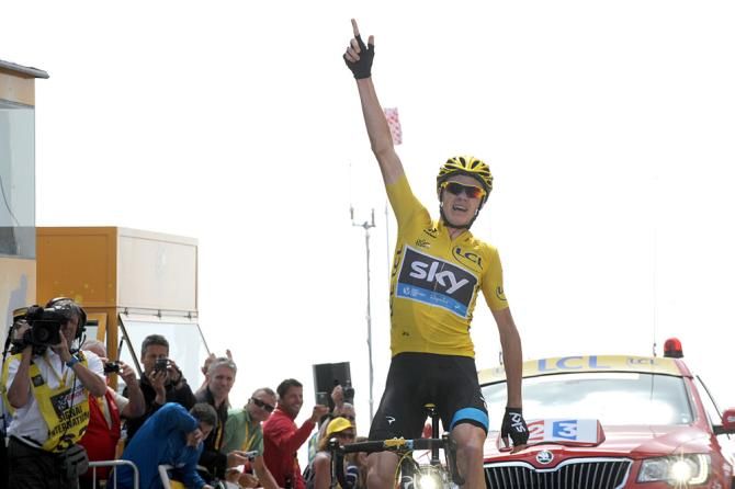 Christopher Froome (Sky) made small work of the Giant of Provence