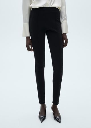 Leggings with seam detail - Women | Mango USA