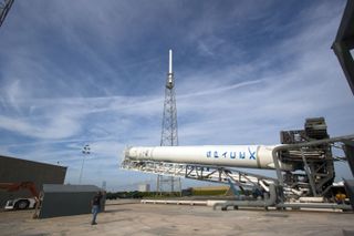 SpaceX's Falcon 9 at Space Launch Complex 40