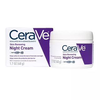 CeraVe Skin Renewing Night Cream Face Moisturizer