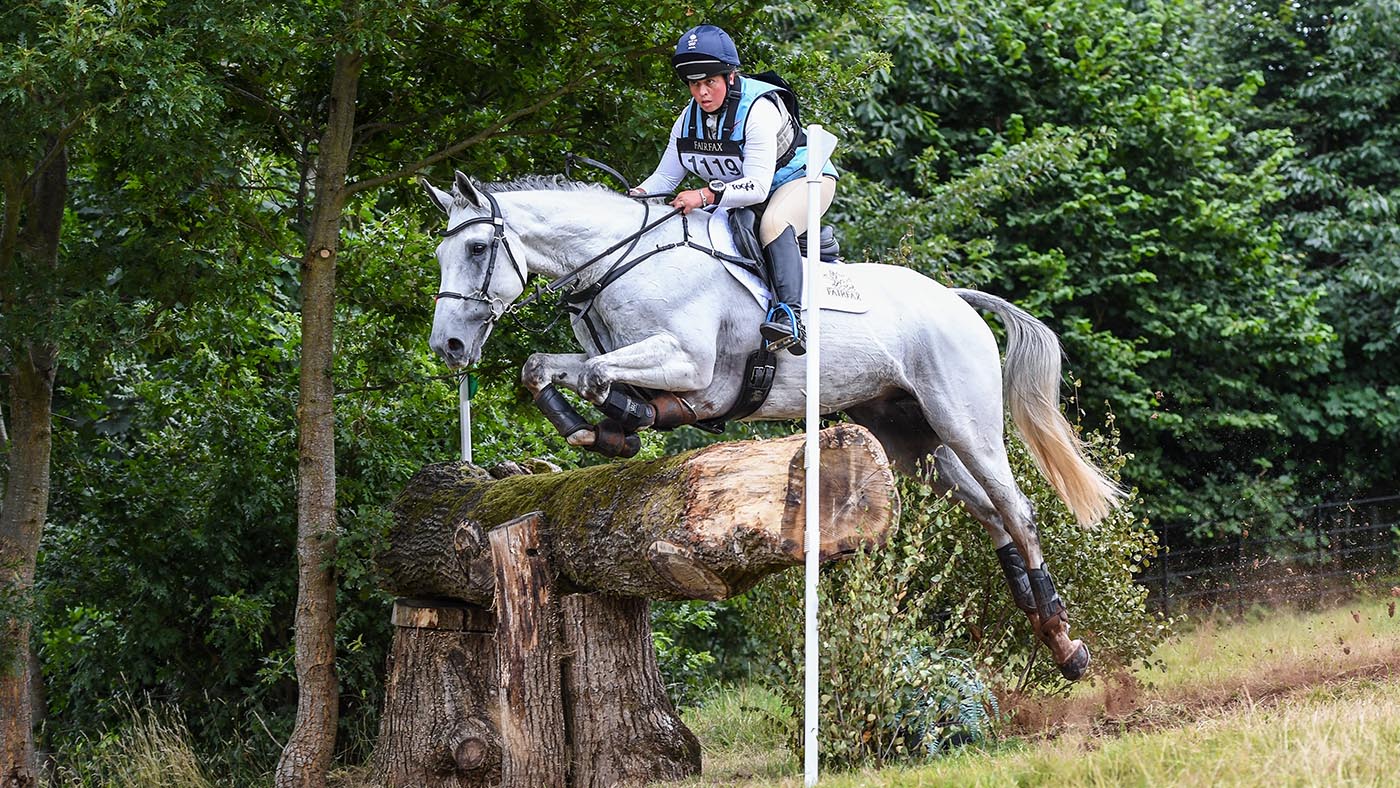 Ones to watch at Bicton Horse Trials: Kitty King riding Venderdi Biats at Bicton 2020.