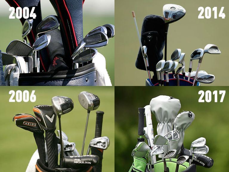 Phil Mickelson's Golf Equipment Through The Years