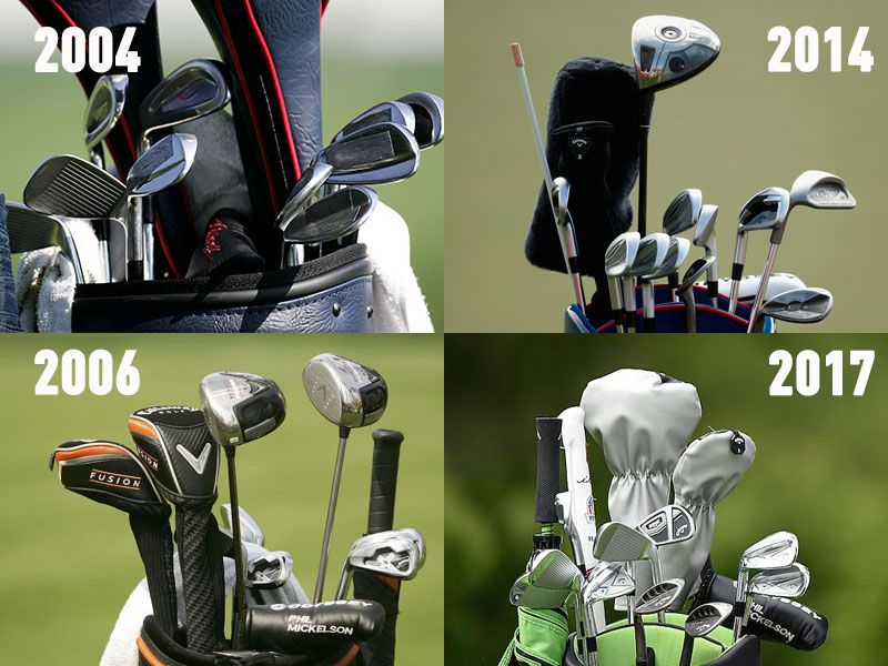 Phil Mickelson&#039;s Golf Equipment Through The Years