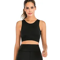 LELINTA Women's Racerback Sports Bra (black) - Was $32, now $10.99 at Walmart