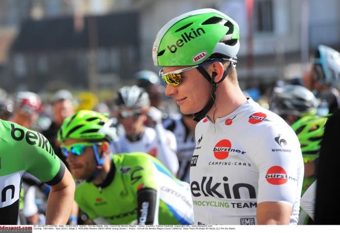 Best young rider, Moreno Hofland (Belkin)