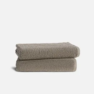 Organic Ribbed Bath Towels