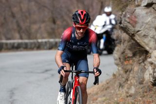 COL DE TURINI FRANCE MARCH 12 Adam Yates of United Kingdom and Team INEOS Grenadiers competes during the 80th Paris Nice 2022 Stage 7 a 1555km stage from Nice to Col de Turini 1605m ParisNice WorldTour on March 12 2022 in Col de Turini France Photo by Bas CzerwinskiGetty Images