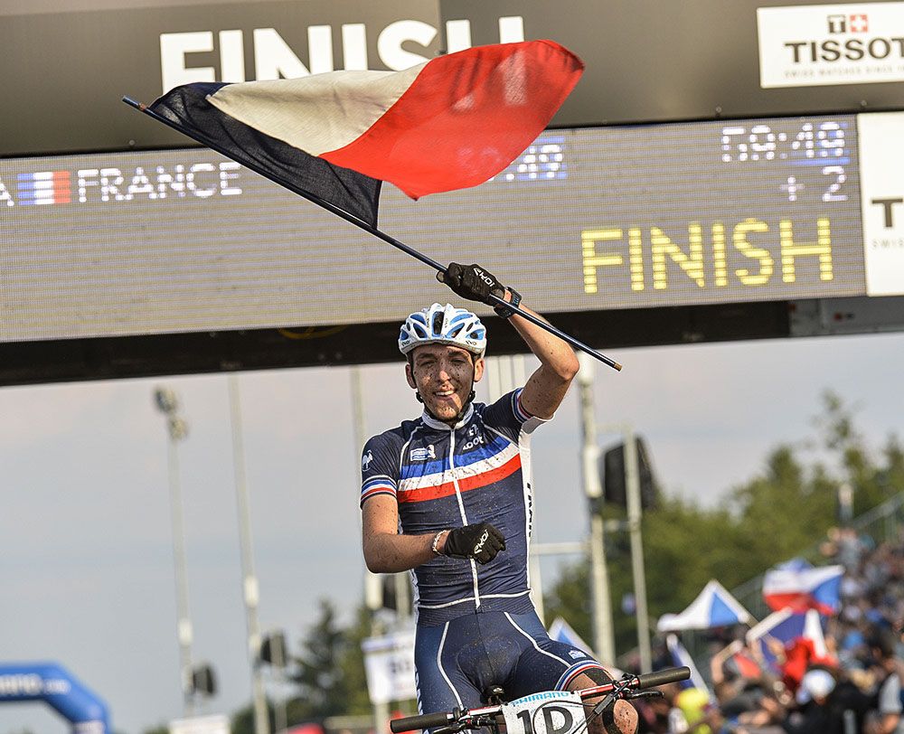 France took their third consecutive victory in the Team Relay