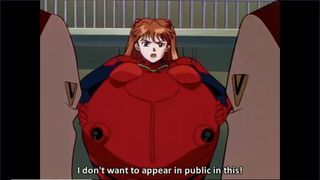 Asuka's magma diving suit. (Neon Genesis Evangelion)