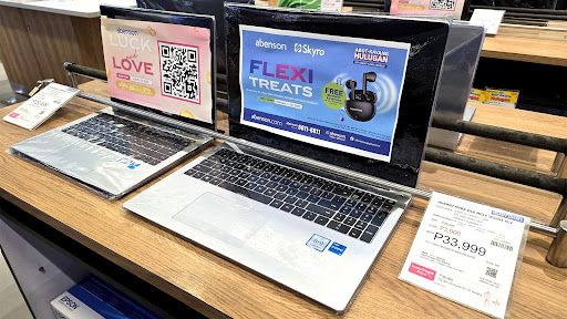 laptops on a counter