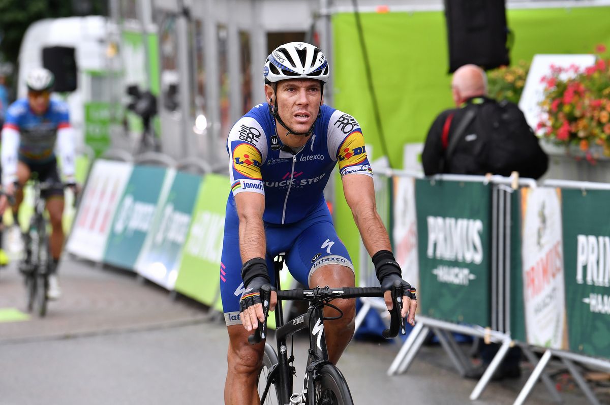 Philippe Gilbert (QuickStep-Floors) crosses the line
