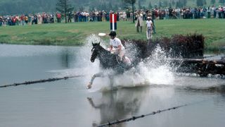 Princess Anne of Great Britain on Goodwill, competing in the 1976 Olympics