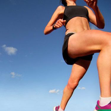 woman running