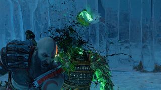 God of War Ragnarok Kratos beheading undead