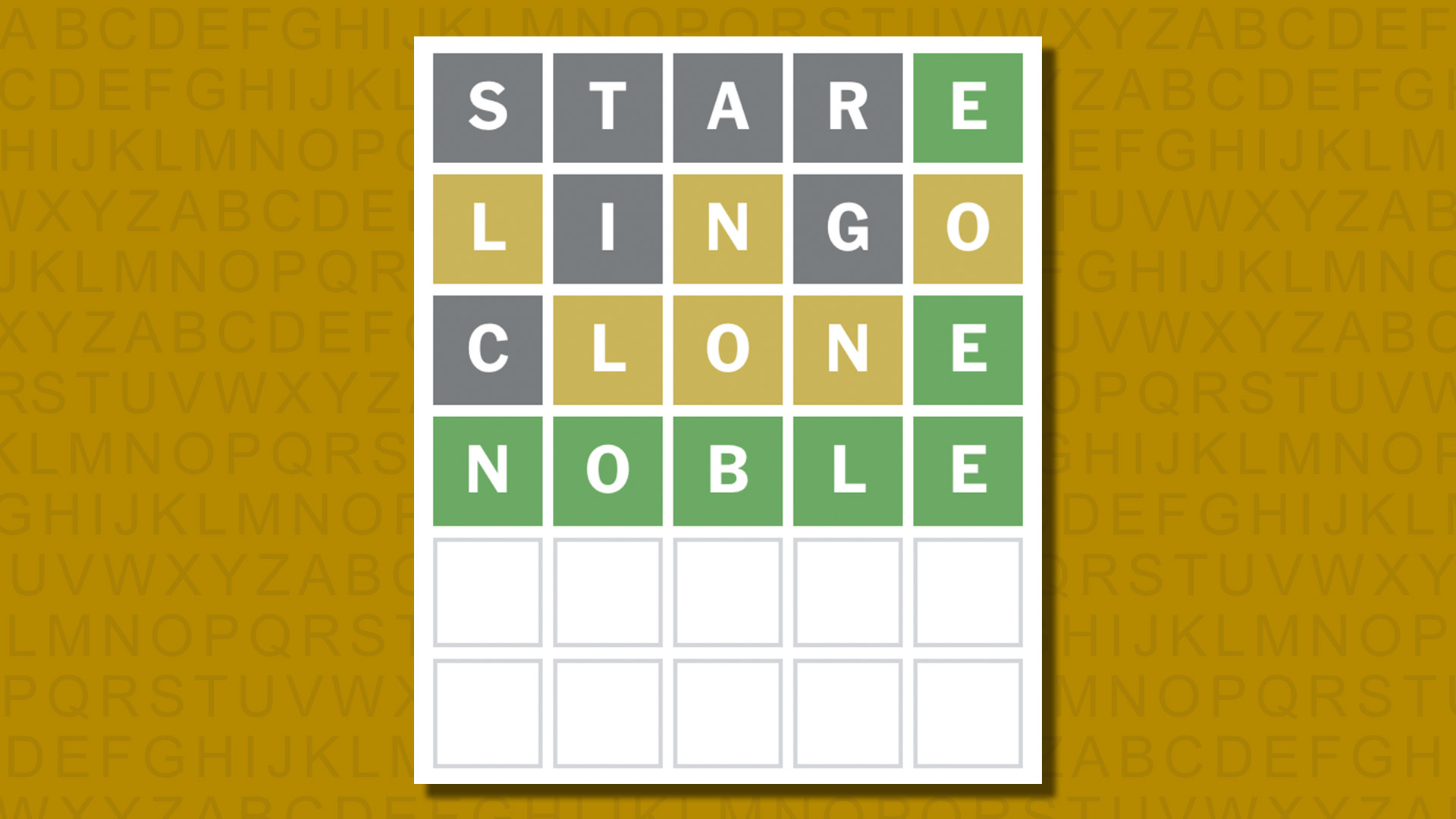 Ответ в формате Word для игры 860 на желтом фоне