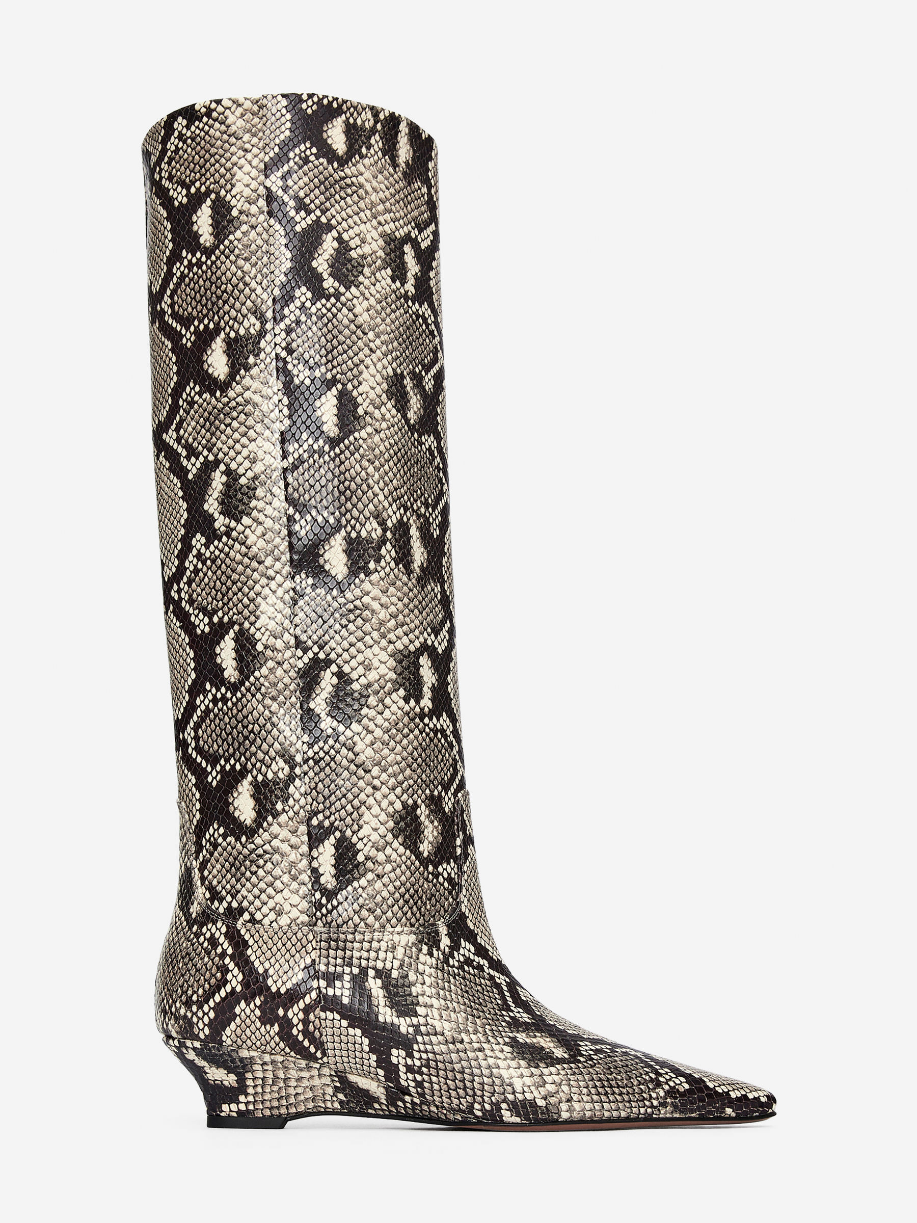 arket snake print boots