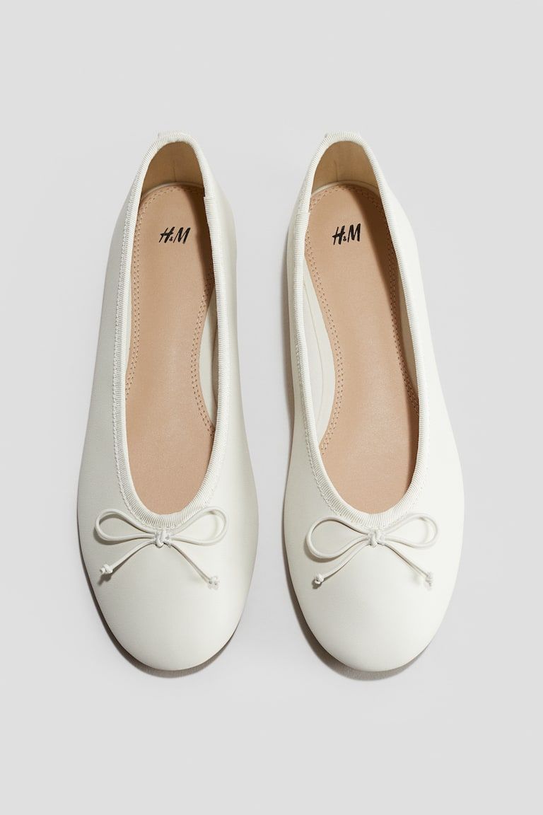 Bow-Detail Ballet Pumps
