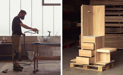 The making of Hotel Wallpaper’s ’Butler’ stand, created by David Chipperfield Architects