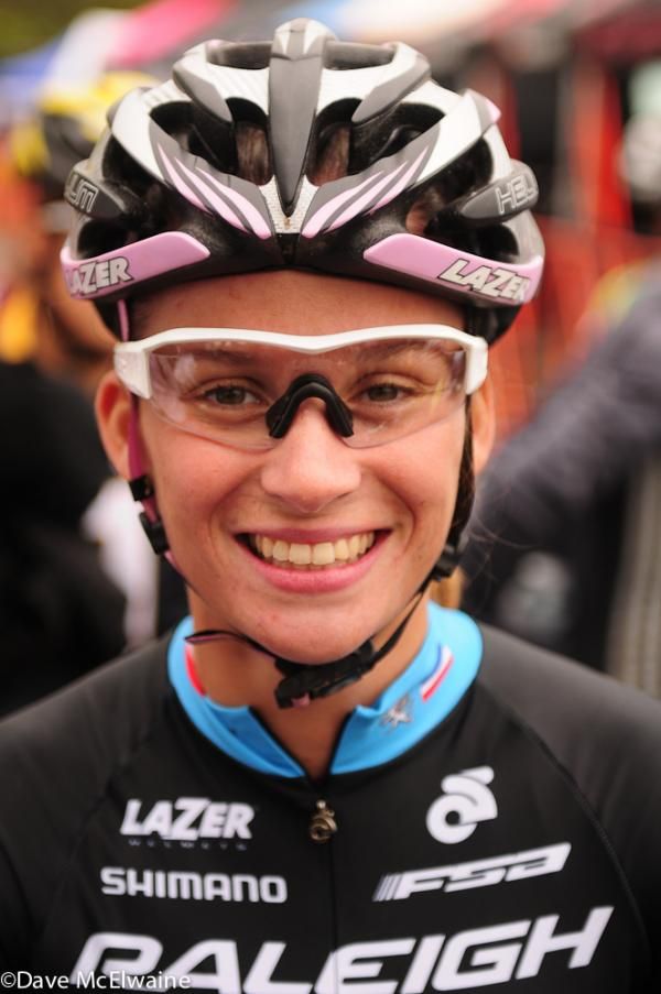 Caroline Mani (Raleigh Clement) on the front row