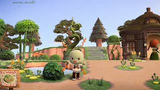 Animal Crossing: New Horizons Island ideas where players are recreating Shrek