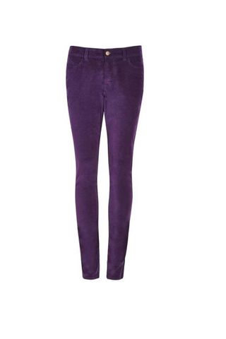 Velvet skinny jeans, £16