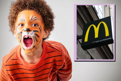 McDonald's face painting