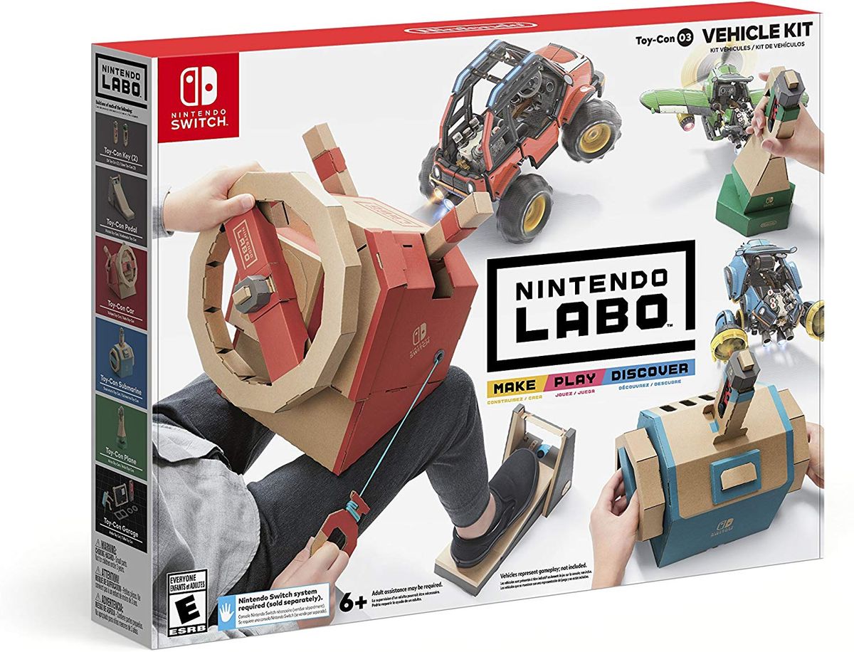 Nintendo Labo Vehicle & Variety Kits both have $30 off for Amazon Prime Day