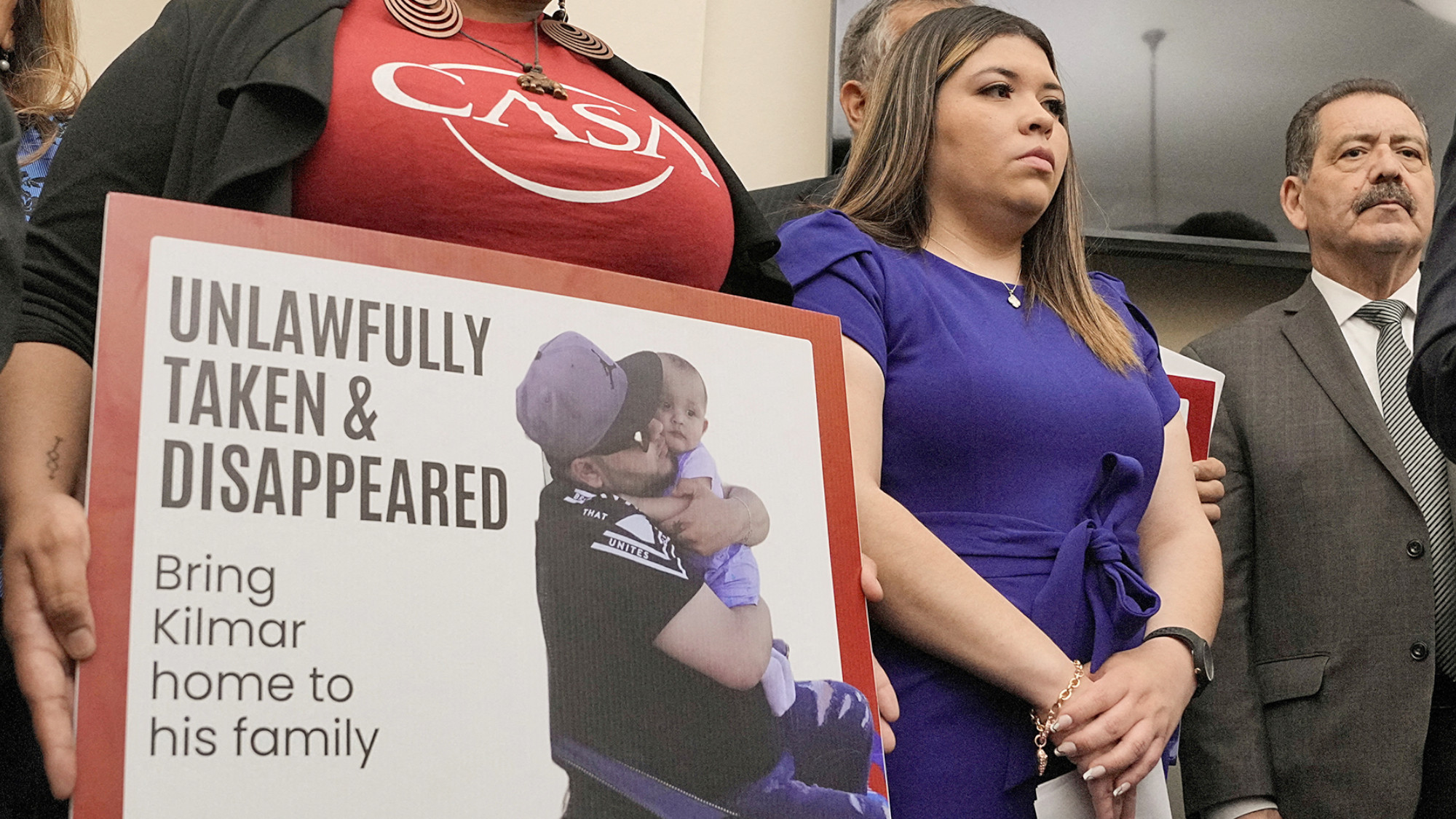 Abrego Garcia’s wife, Jennifer Vasquez Sura