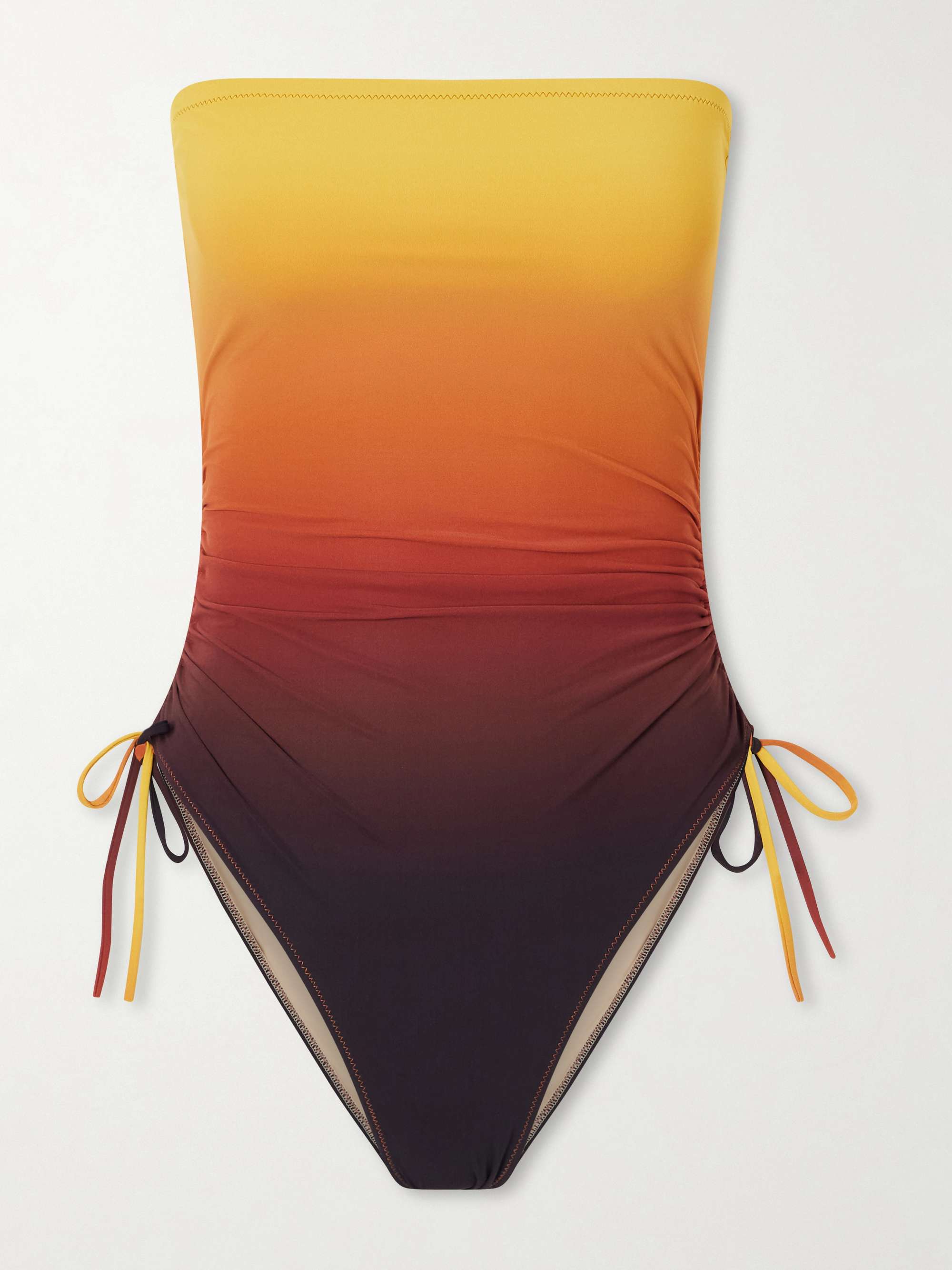 Sessantadue Strapless Ruched D&amp;eacute;grad&amp;eacute; Swimsuit